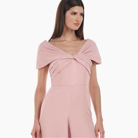 JS Collections SYLVIA TWIST JUMPSUIT 8 NWT - Picture 3 of 10